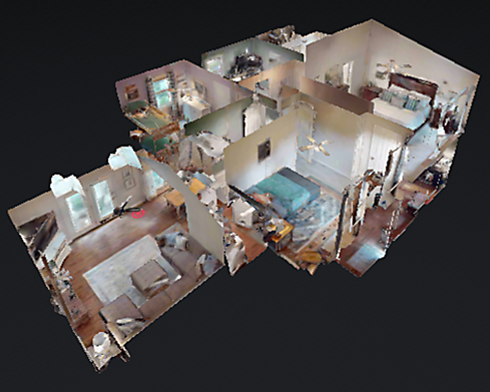 a 3d image of a house